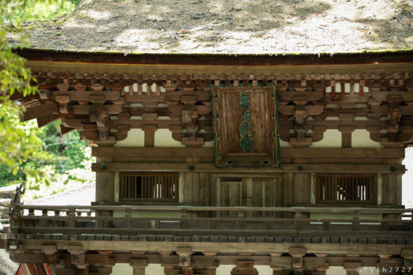 石上神宮の桜門