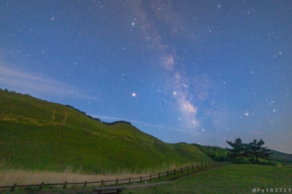曽爾高原の星空・天の川