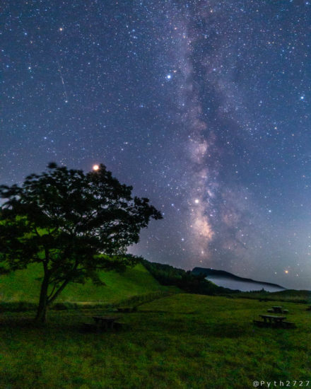 曽爾高原の星空・天の川