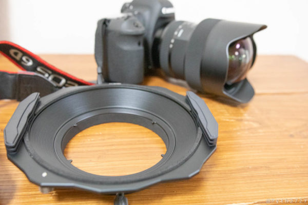 カメラ その他 KANI 角フィルターホルダー(150mm幅)のSIGMA 14-24 F2.8への装着方法 