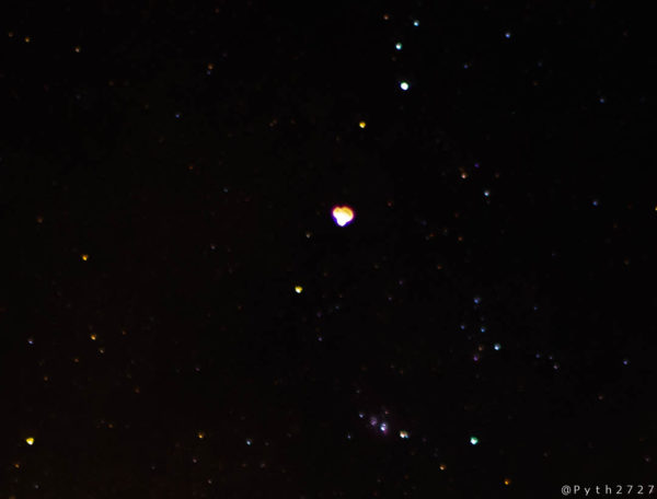 Carl Zeiss Planar で撮影した星空