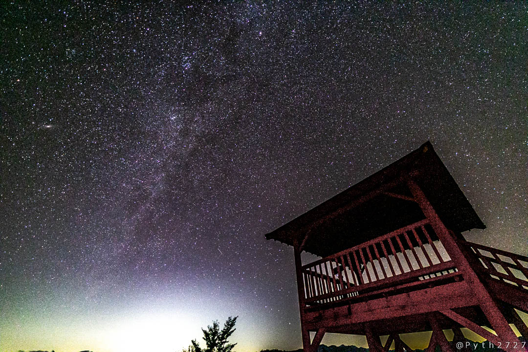 玉置山展望台から見える星空を紹介します 奈良県十津川村 星を撮りに行く