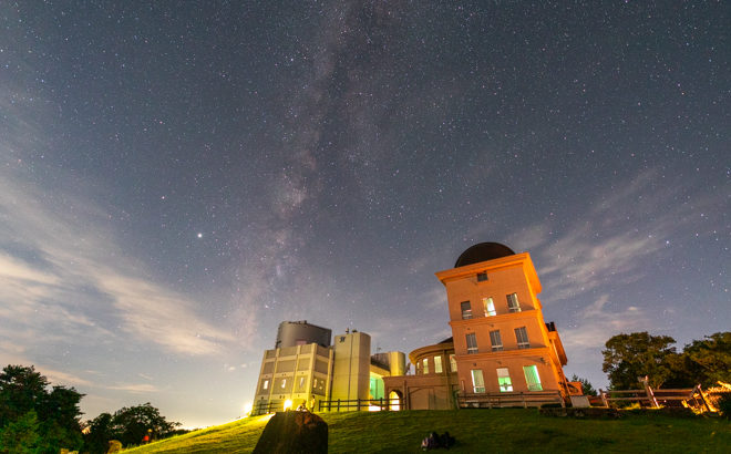 夜の西はりま天文台へ星空の撮影に行きました（兵庫県佐用町）
