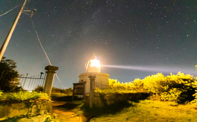立石岬灯台へ星空の撮影に行きました（福井県敦賀市）