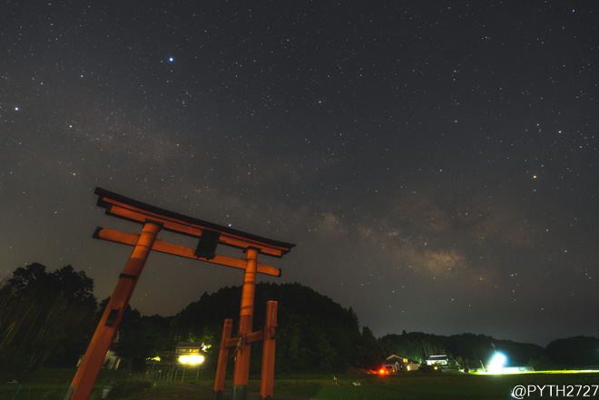 奈良県　星空