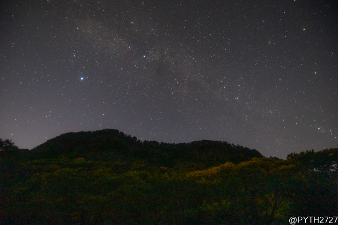 秋の天の川　9月