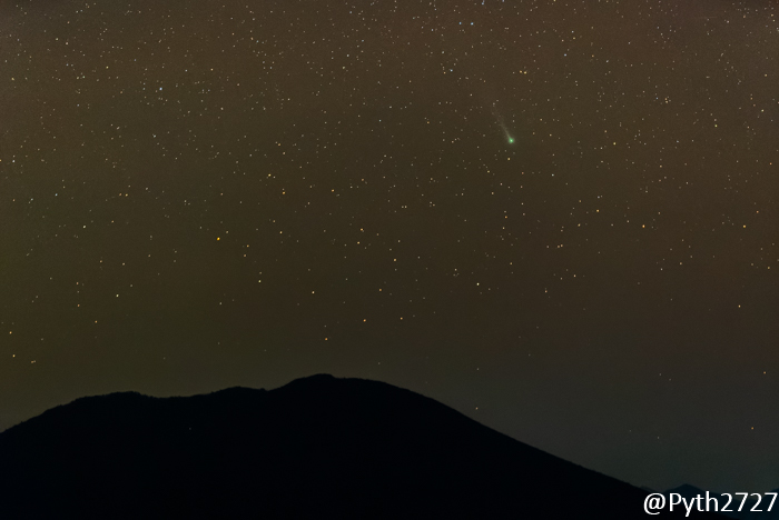 2021/12/11　最接近前日　レナード彗星