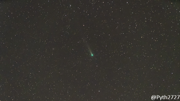 七里御浜・ふれあいビーチ　レナード彗星