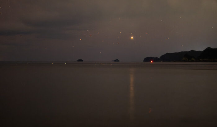 古里海岸へ星空の撮影に行きました（三重県紀北町）