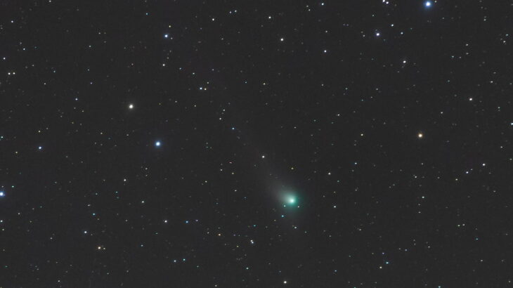 2023年1月22日、ZTF彗星(C/2022 E3)を撮影。位置や探し方