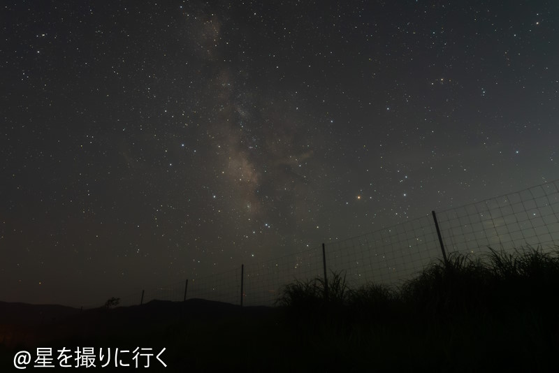 伝統的七夕　天の川　星空