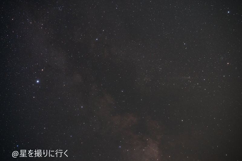 紫金山・アトラス彗星とアルタイル
