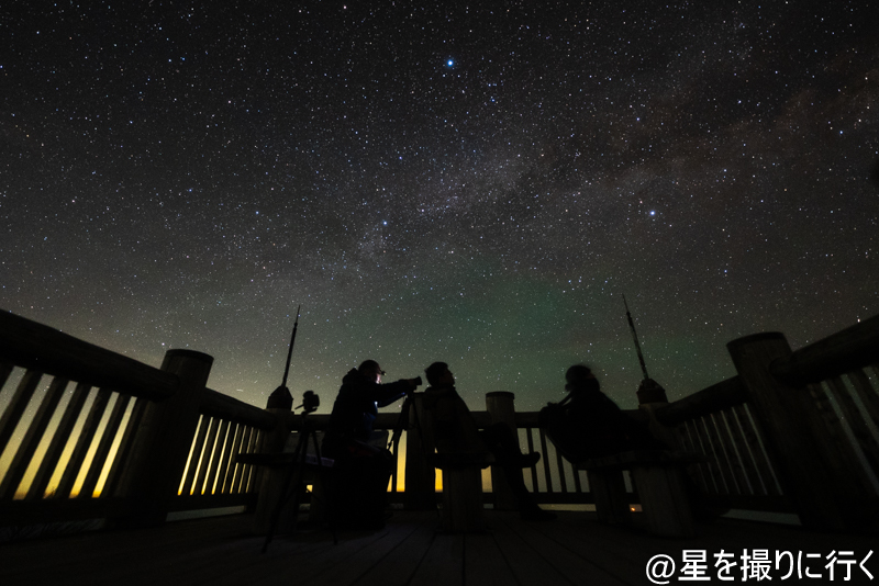 大台ヶ原 山頂 夜