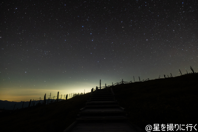 大台ヶ原 正木峠 星