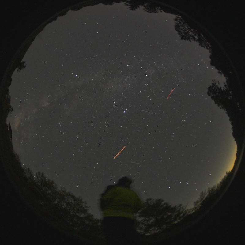 星月夜 天の川