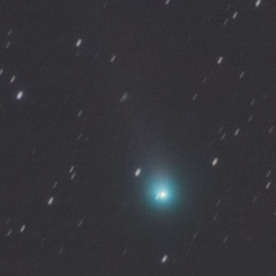 2025月9月27日、奈良県にてレモン彗星（C/2025 A6 lemmon)を天体望遠鏡で観察、撮影