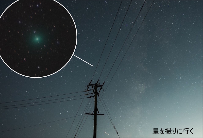 スワン彗星
C/2025R2
天の川