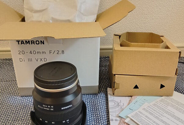 TAMRON 20-40mm F/2.8 Di III VXD A062で撮る天の川、星空（レビュー・作例・星景写真）