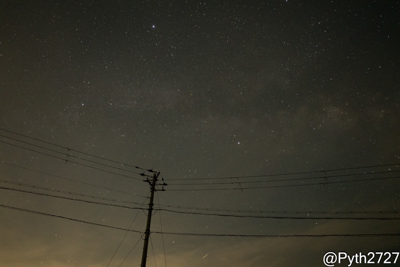 TAMRON20-40㎜ 天の川　20mm　作例