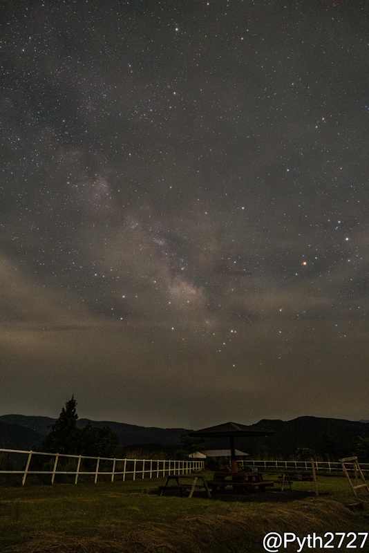 TAMRON20-40㎜ 天の川　縦　20mm　作例